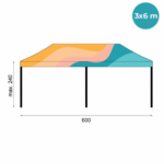 Carpa Plegable 3x6 - Imagen 5